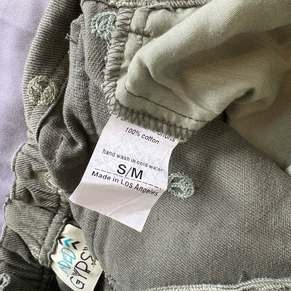 Jaded Gypsy Cargo Shorts with Patterned Accents - Picture 8 of 8